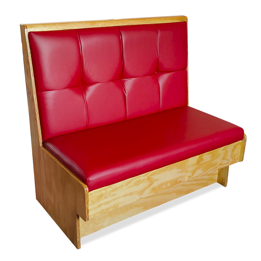 Booth para restaurante, bar ó cafetería modelo Modena Cherry