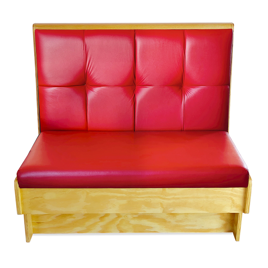 Booth para restaurante, bar ó cafetería modelo Modena Cherry