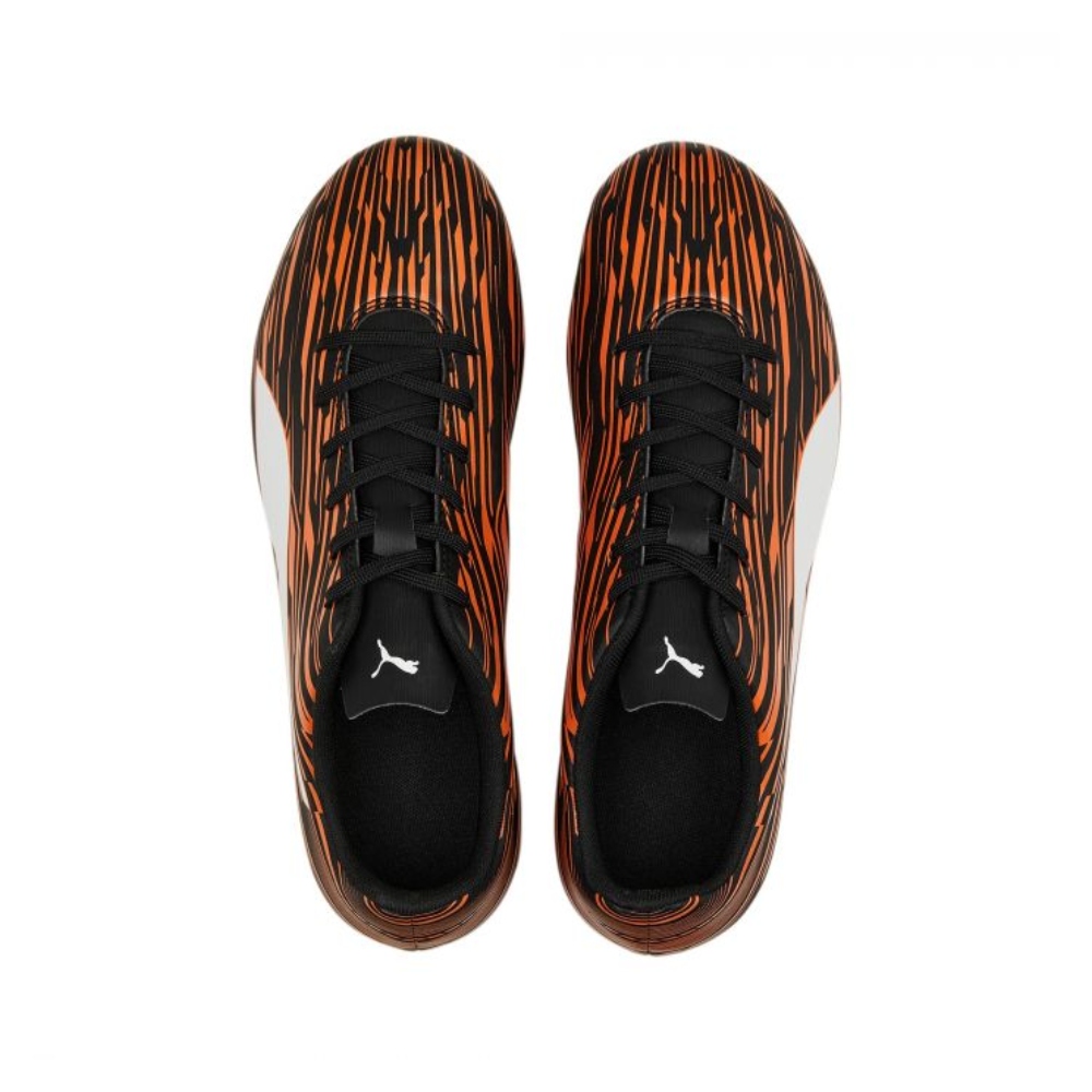 TENIS PUMA DE FUTBOL RAPIDO III FG/AG NEGRO/NARANJA DE HOMBRE 106572 08
