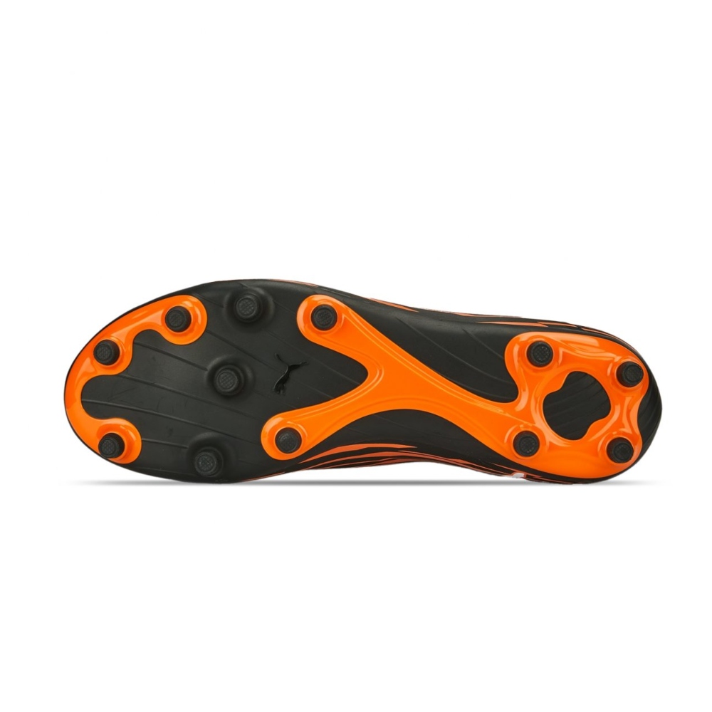 TENIS PUMA DE FUTBOL RAPIDO III FG/AG NEGRO/NARANJA DE HOMBRE 106572 08