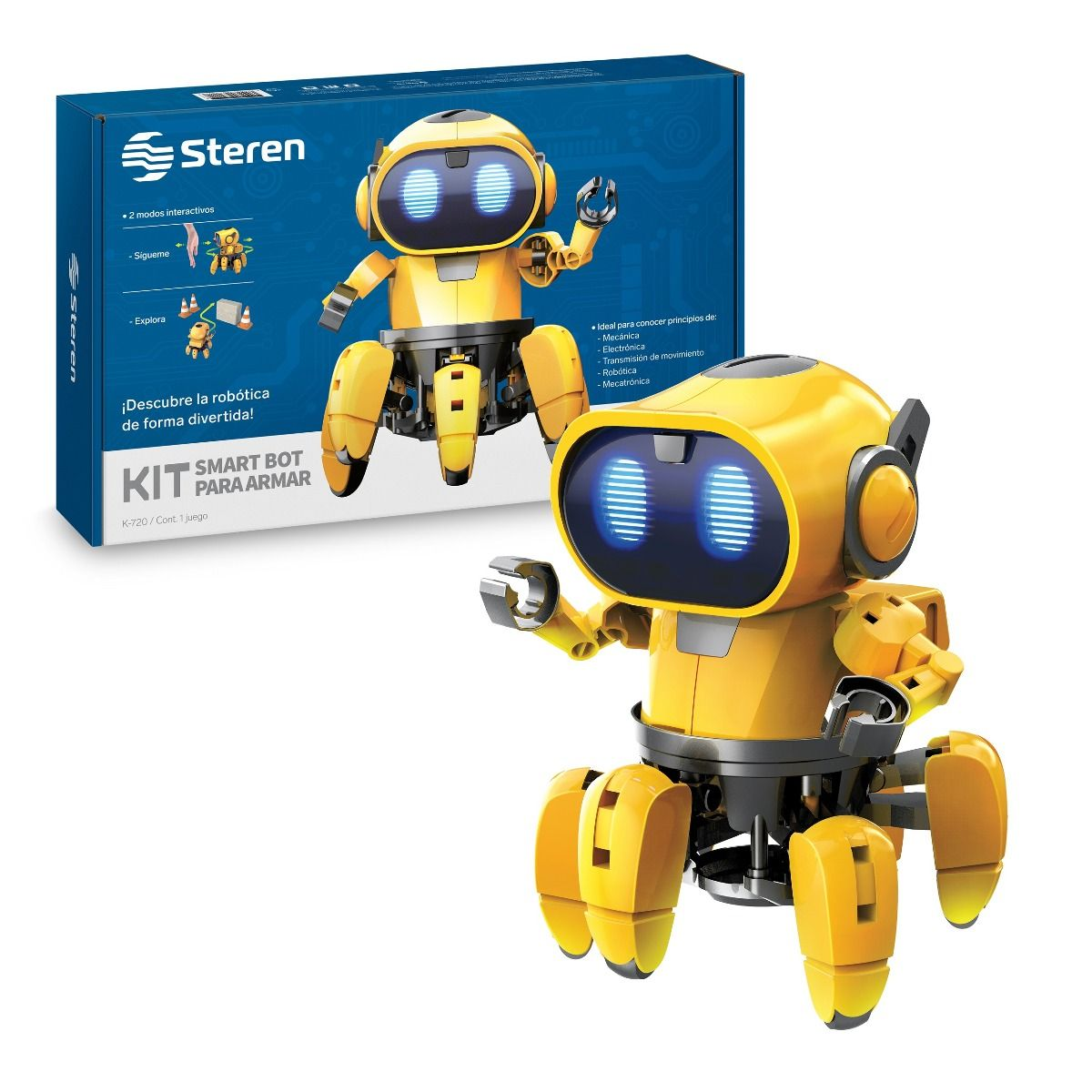 Kit Smartbot Armar Robot Juguetes Niños Mecatronica Steren