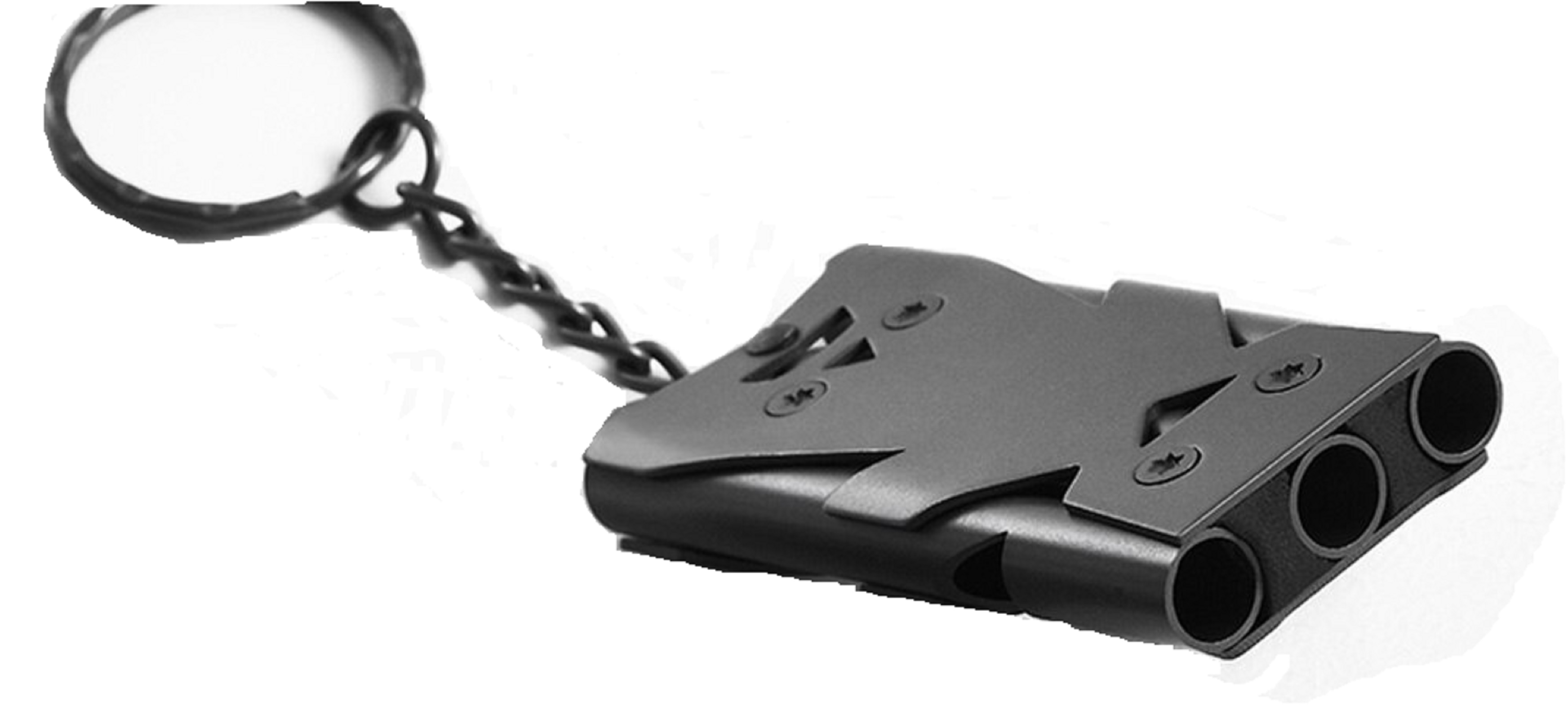 Silbato 180 DB Supervivencia Rescate SOS tres tubos