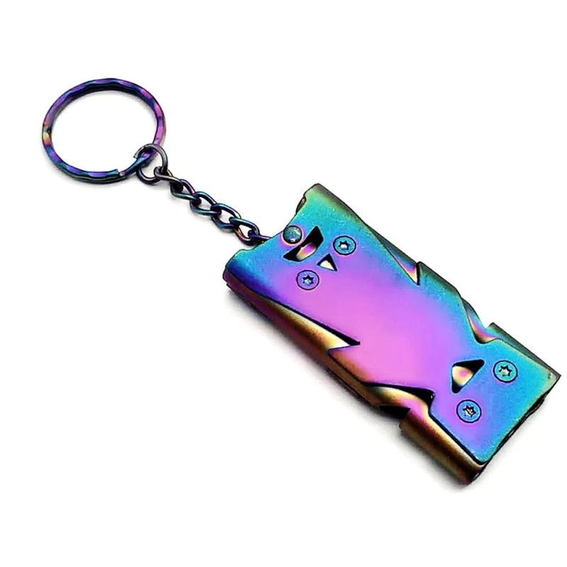 Silbato 180 DB Supervivencia Rescate SOS tres tubos