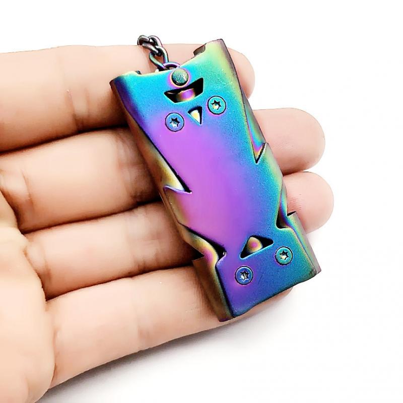 Silbato 180 DB Supervivencia Rescate SOS tres tubos