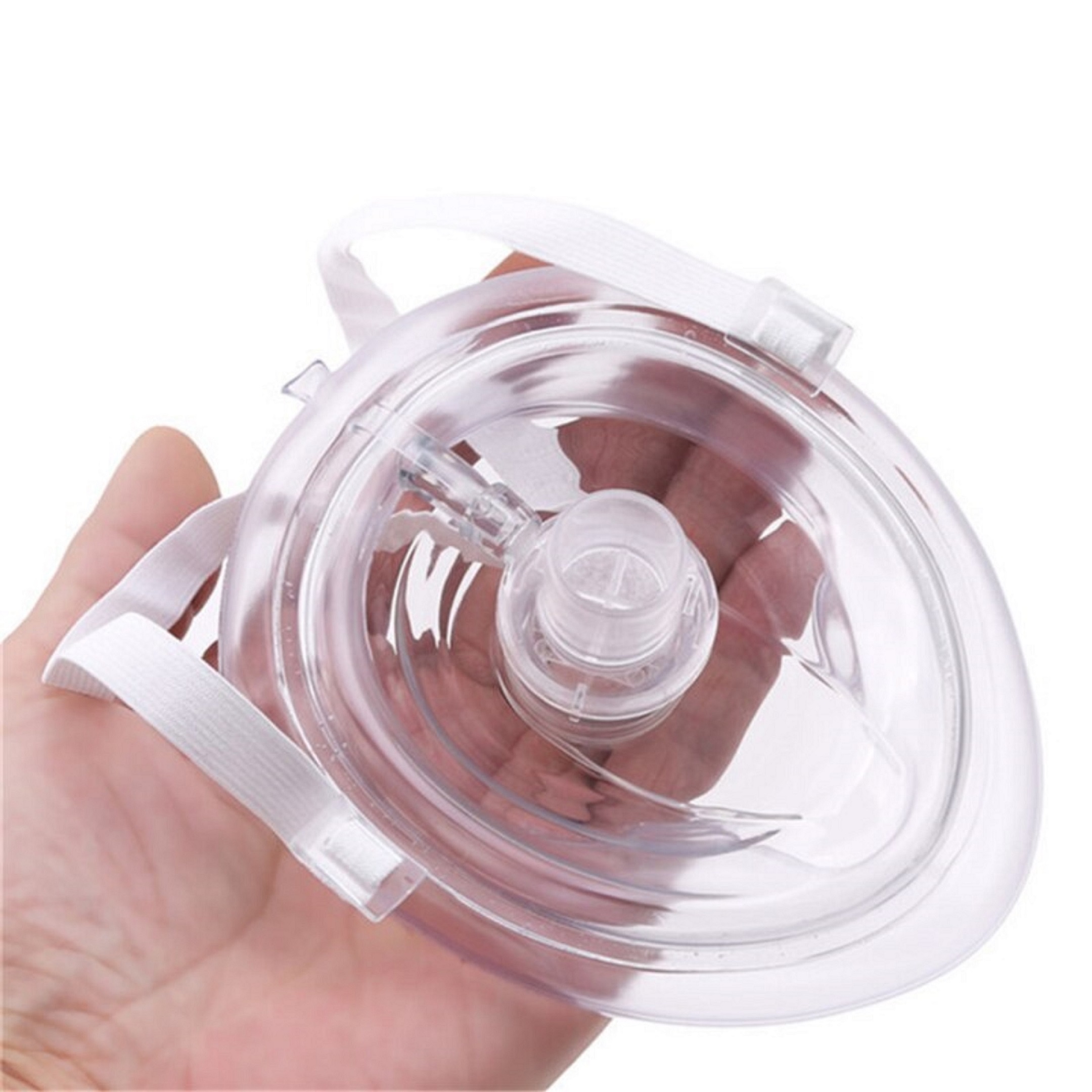 Kit Mascarilla RCP Pocket Mask Primeros Auxilios Botiquin Practica