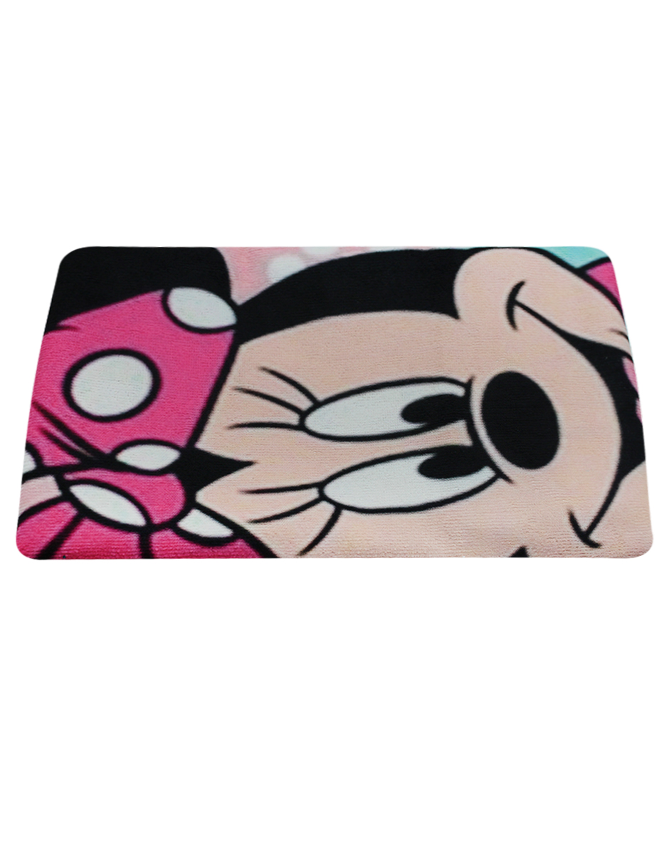Toalla De Baño Diseño Gato Figaro Minnie Disney Niña Microfibra de Poliéster