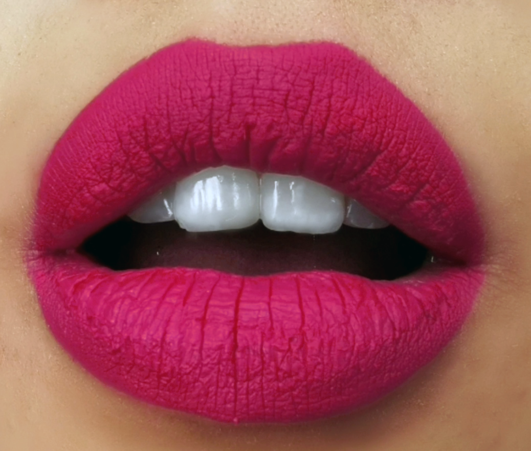 Labial Mate Indeleble Organico Color Rosa Mexicano Mia Terra Cosmetics