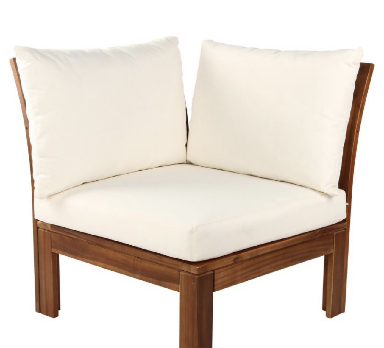 Sillón Esquinero Para  Exterior o Interior Acacia
