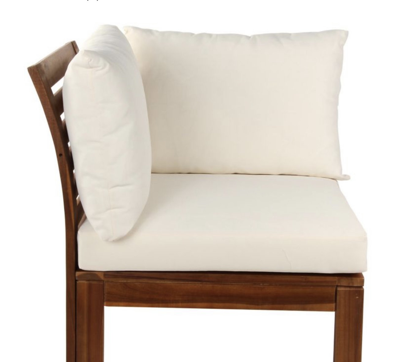 Sillón Esquinero Para  Exterior o Interior Acacia