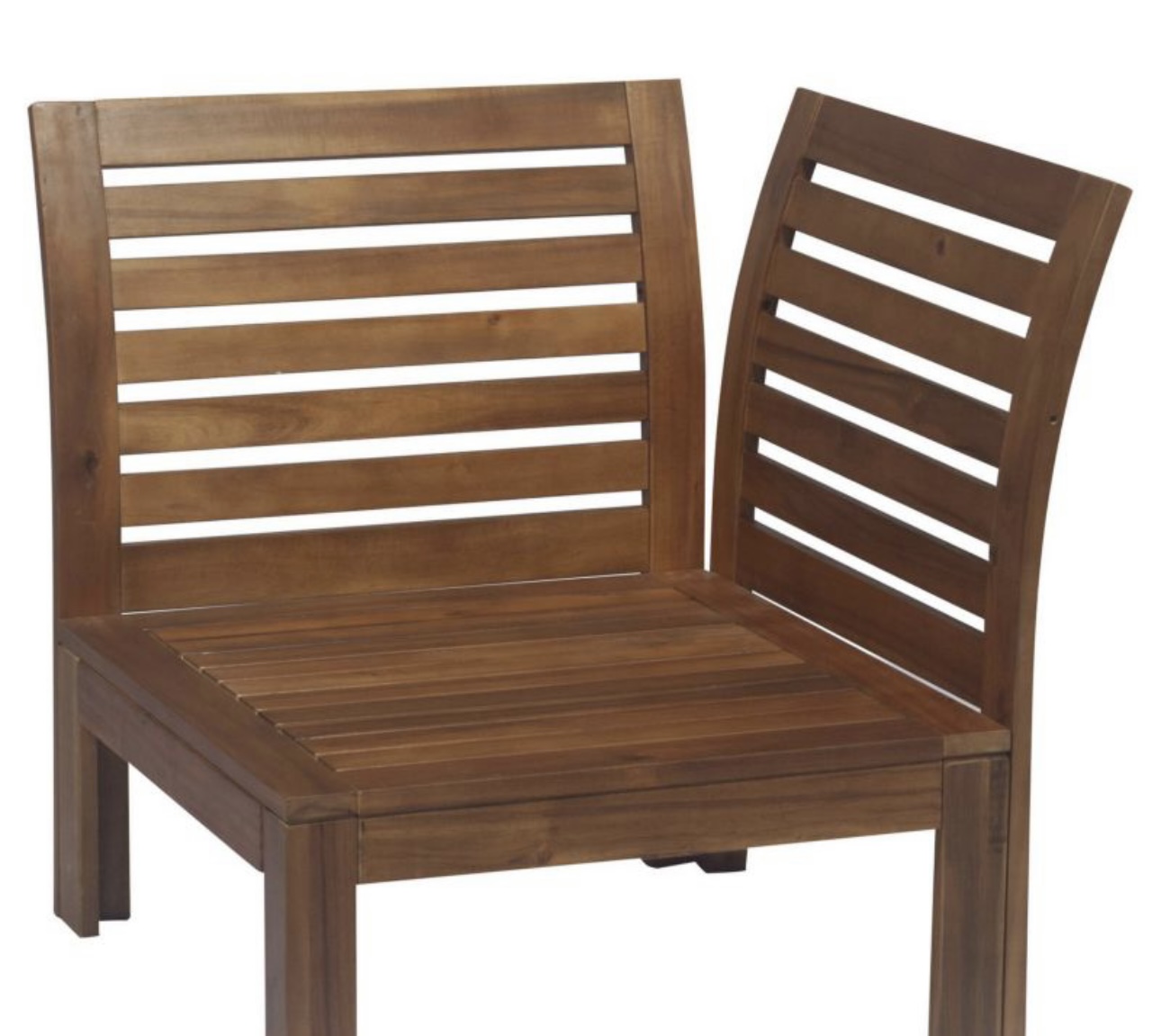 Sillón Esquinero Para  Exterior o Interior Acacia