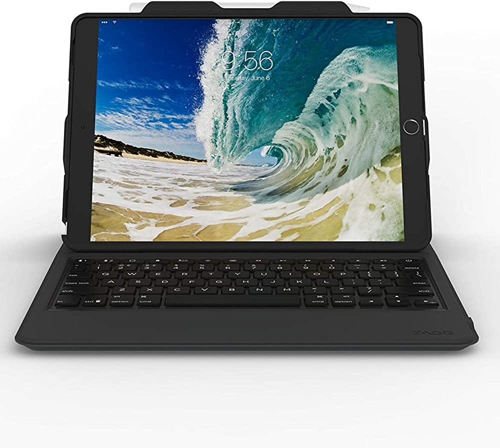 Teclado y Funda para iPad ZAGG Messenger - 10.2", 10.5", iPad y Air 3