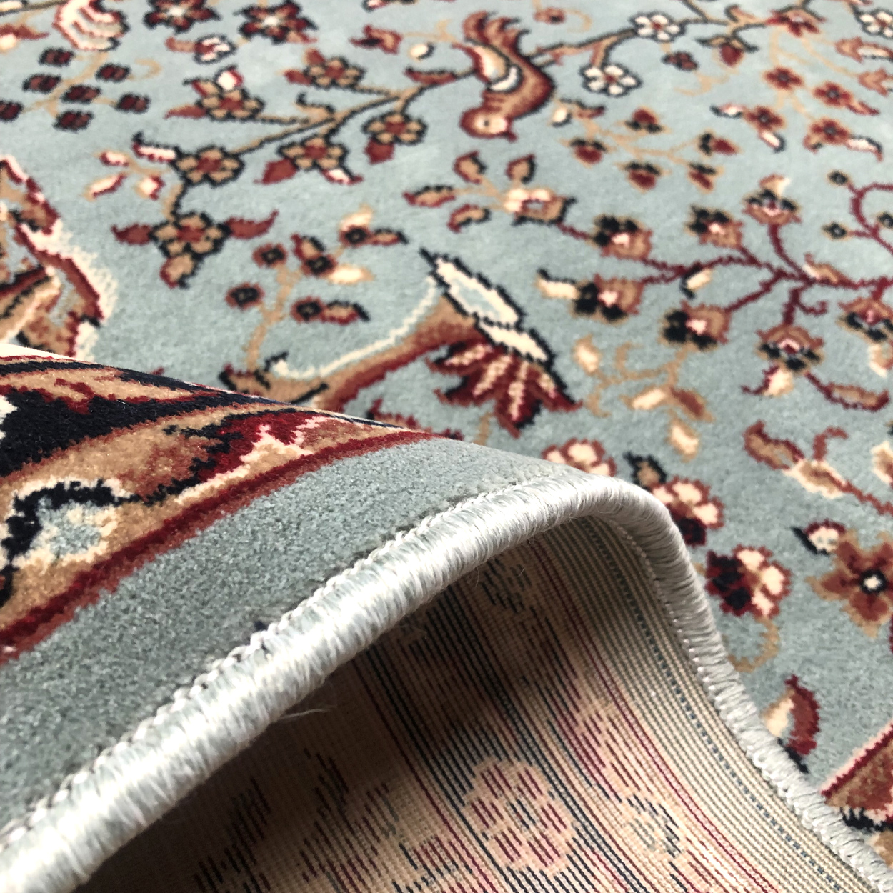 Tapete Cazadores, Thera Rugs, Flora y fauna Irani 1.5 x 2.3 M