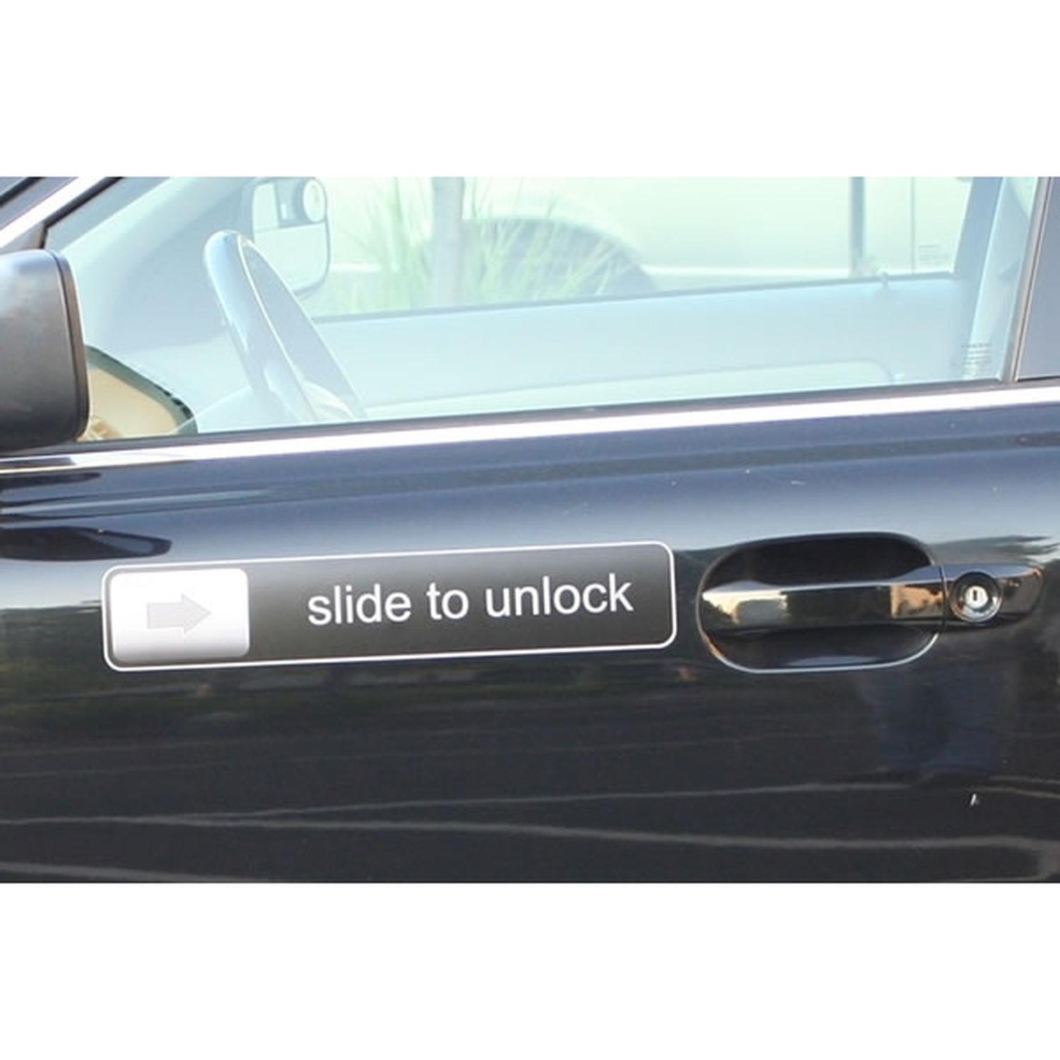 Imán decorativo tamaño gigante slide to unlock 