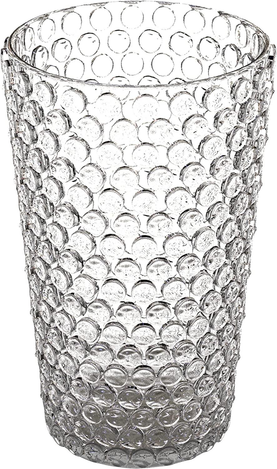 VASO CON DISEÑO DE PLASTICO BURBUJA 