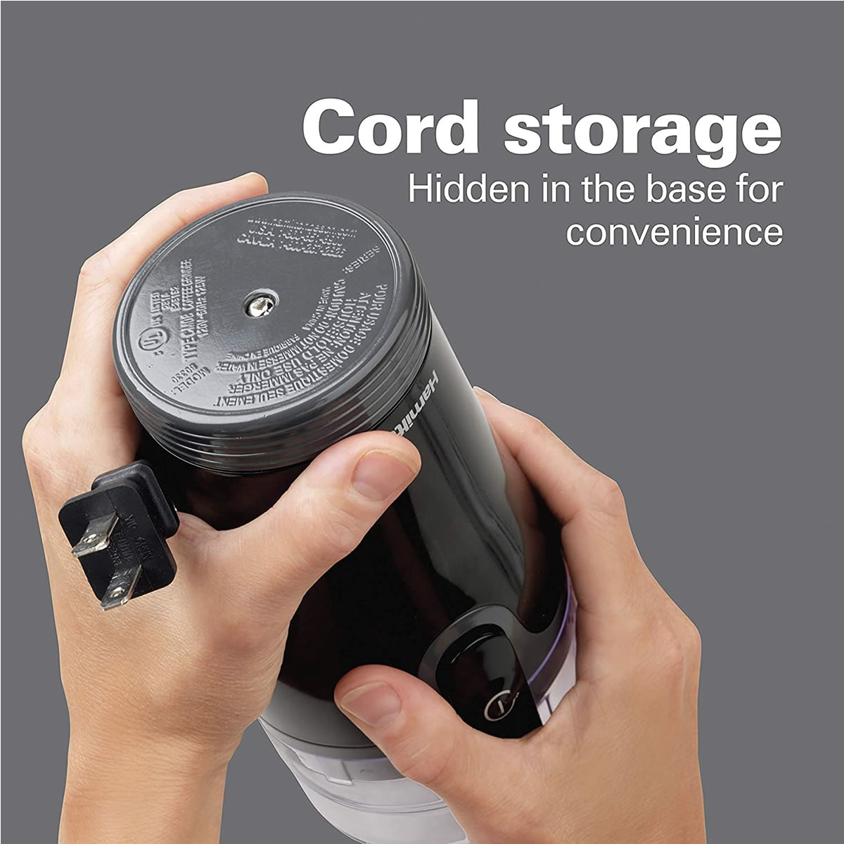 Molino Para Café Acero Inoxidable Hamilton Beach 80335R WT