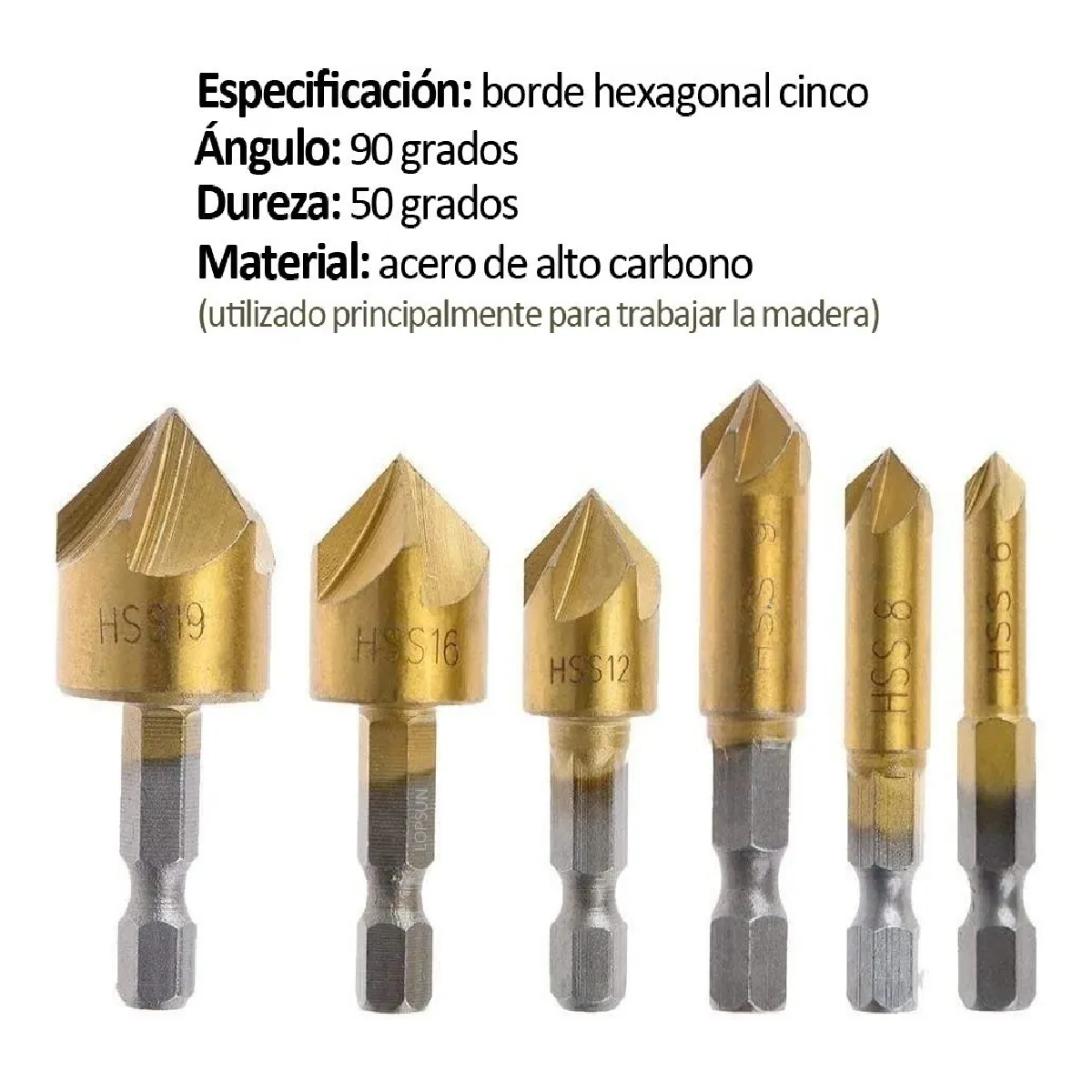 Kit 26 Brocas Avellanadora Escalonada Circular Sacabocado Madera