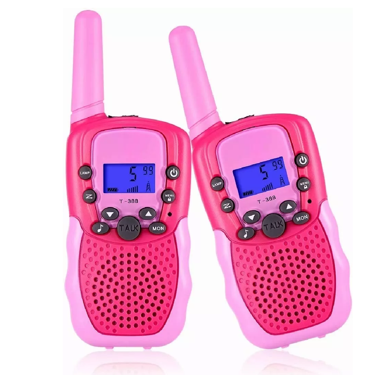 Set Radio Walkie Talkie Para Niños Con 22 Canales 3 Millas 2 Pcs
