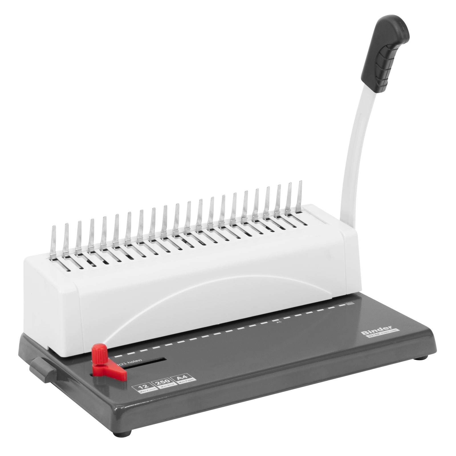 Engargoladora 450 hojas Margen Ajustable para Tamaño Carta y A4