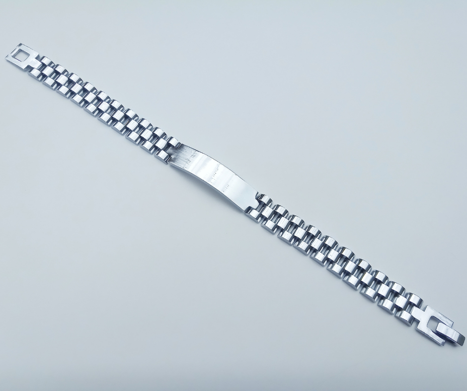 Brazalete Pulsera Esclava Acero Inoxidable Autentico Hombre
