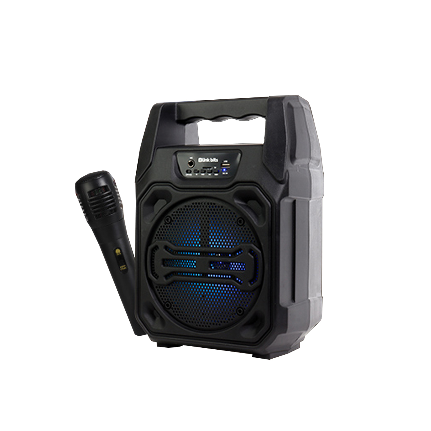 Bocina Portátil de 8" con Micrófono Link Bits SA8048T