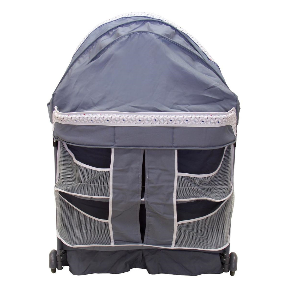 Cuna Corral Verona Gris Mecedor Cambiador Prinsel.