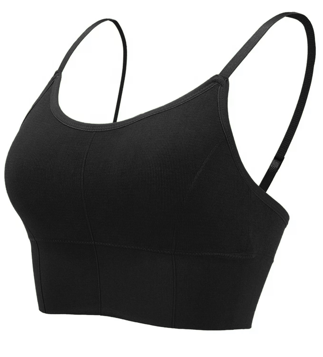 Pack 2 Crop Top Dama Blusa Gym Bralette Ombliguera Push Up