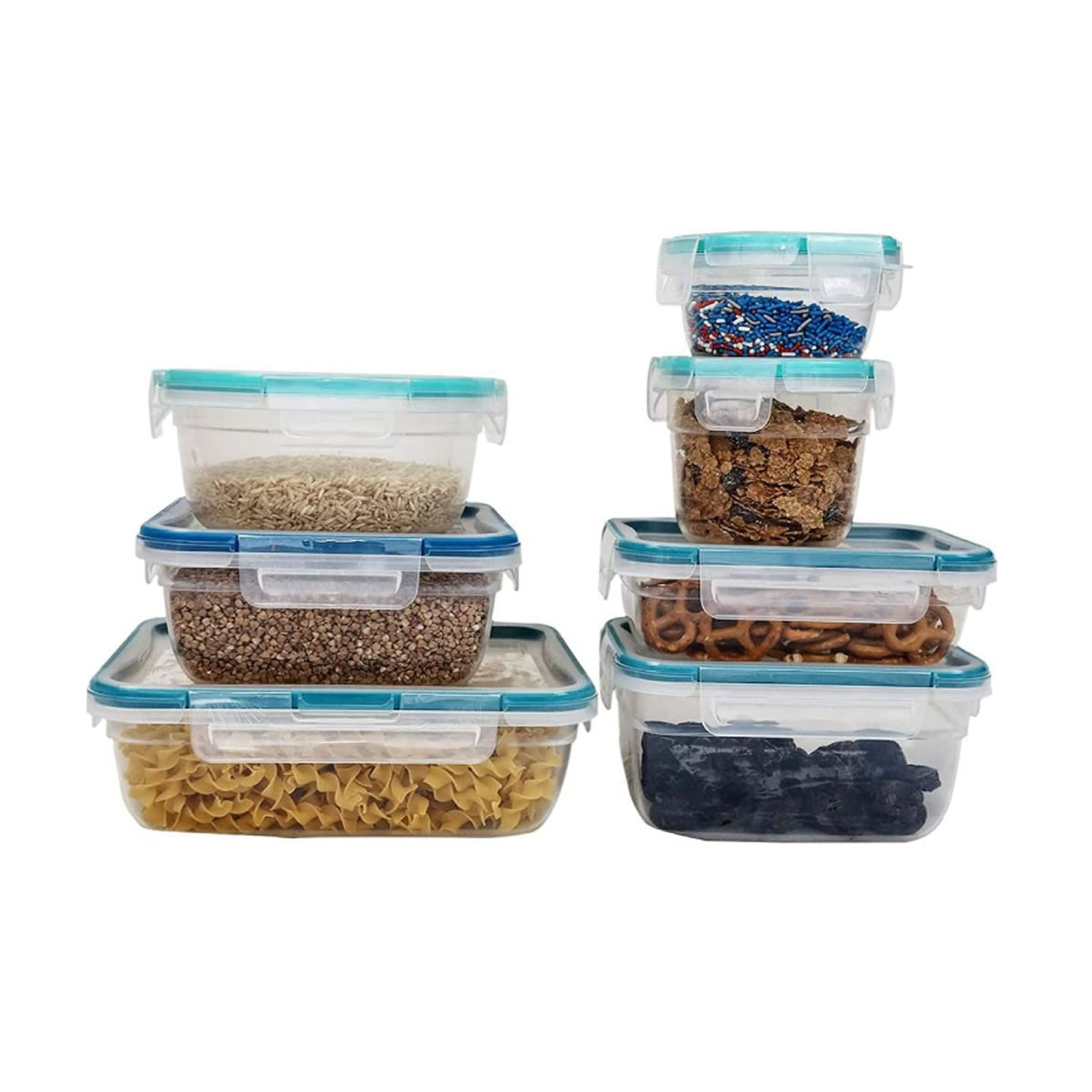 Recipientes de Plástico con Tapas Snapware, 38 piezas