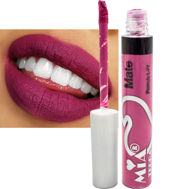 Labial Mate Indeleble Organico Color Mokay Mia Terra Cosmetics