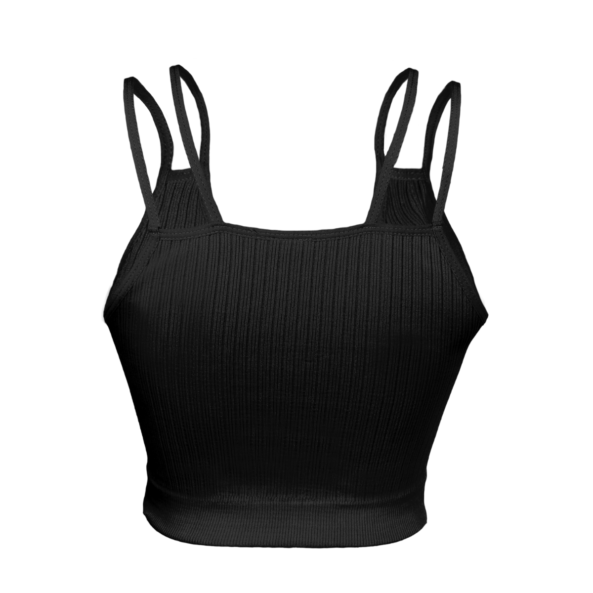 Pack 2 Crop Top Dama Blusa Gym Bralette Ombliguera Mujer Fit