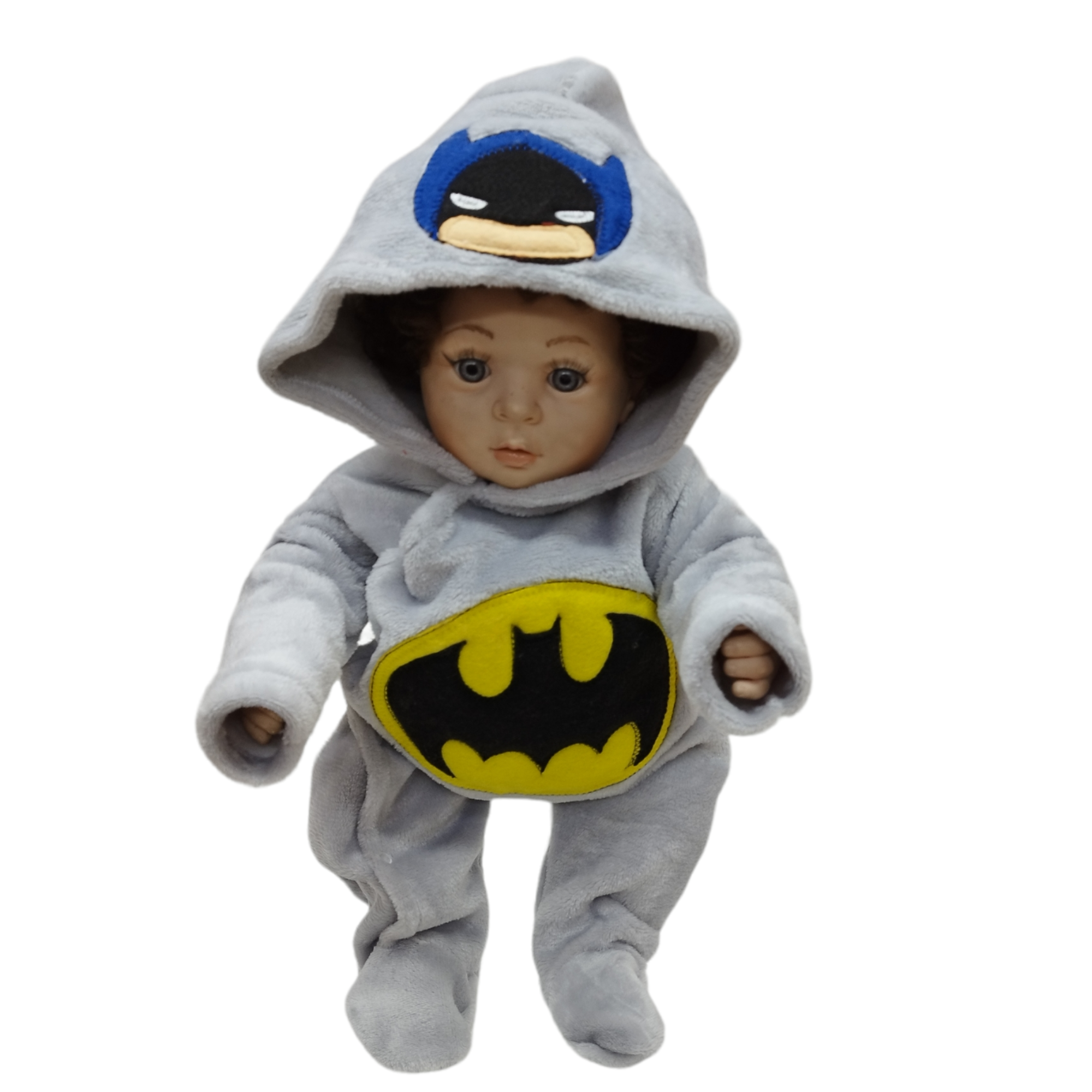 Mameluco Suavecito Para Bebé Mod. Batman 0 Hasta 12meses