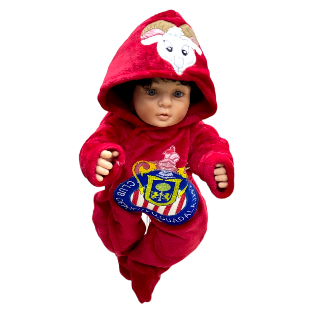 Mameluco Suavecito Para Bebé Mod. Chivas Del Guadalajara