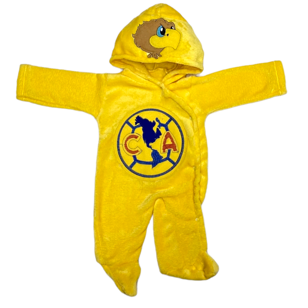 Mameluco Suavecito Para Bebé Equipos Futbol Mod. Águilas del América