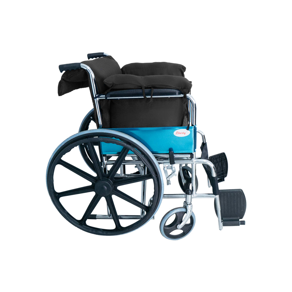 Cojín para silla de ruedas acolchado respaldo descansa brazos