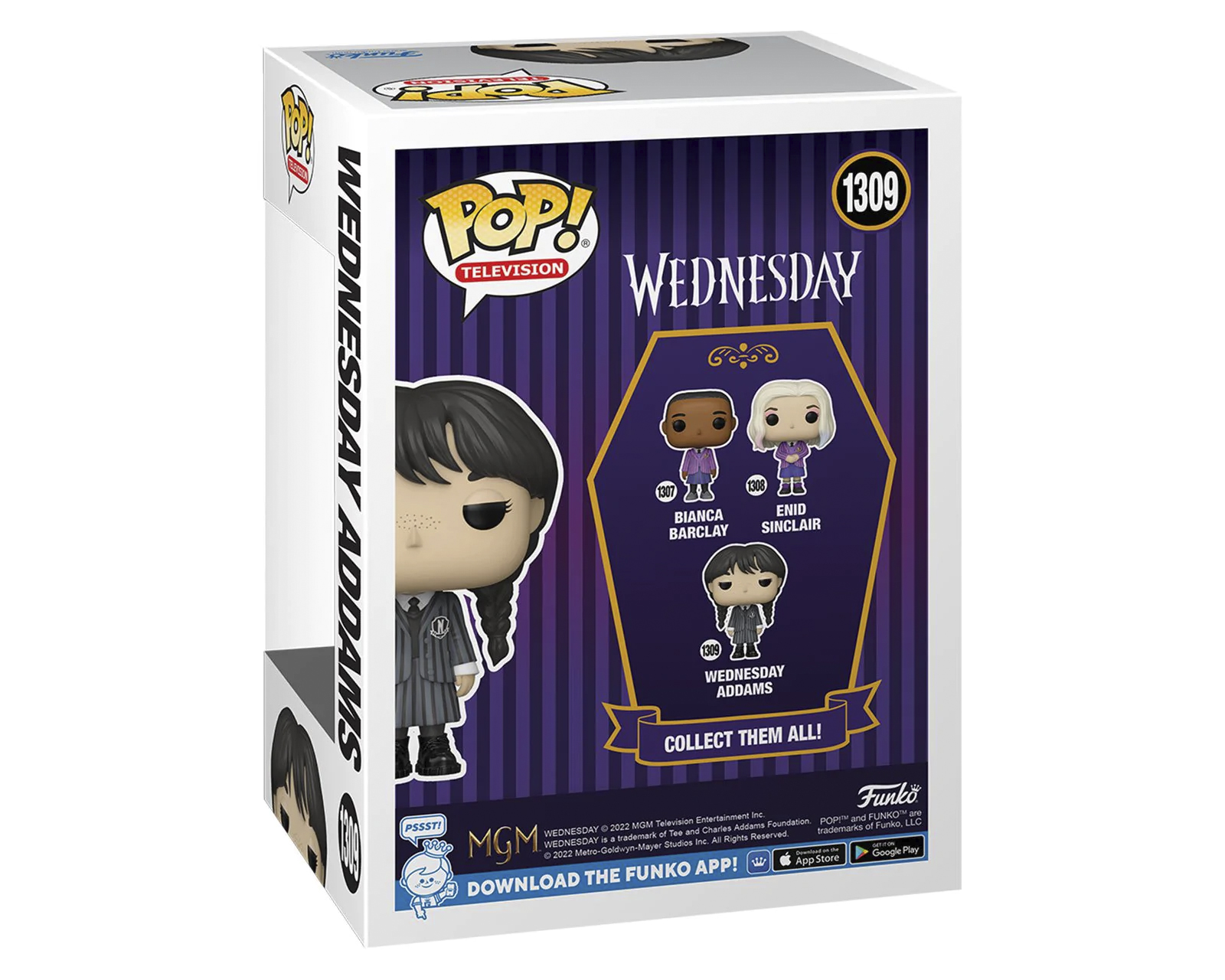 Funko Pop Tv: Wednesday - Merlina Addams 1309