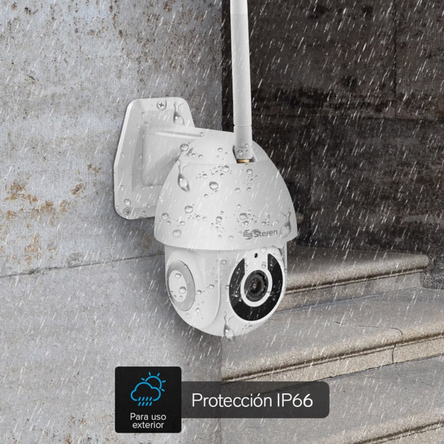 Cámara Wi-Fi Ethernet 3 Mpx para exterior CCTV-235 