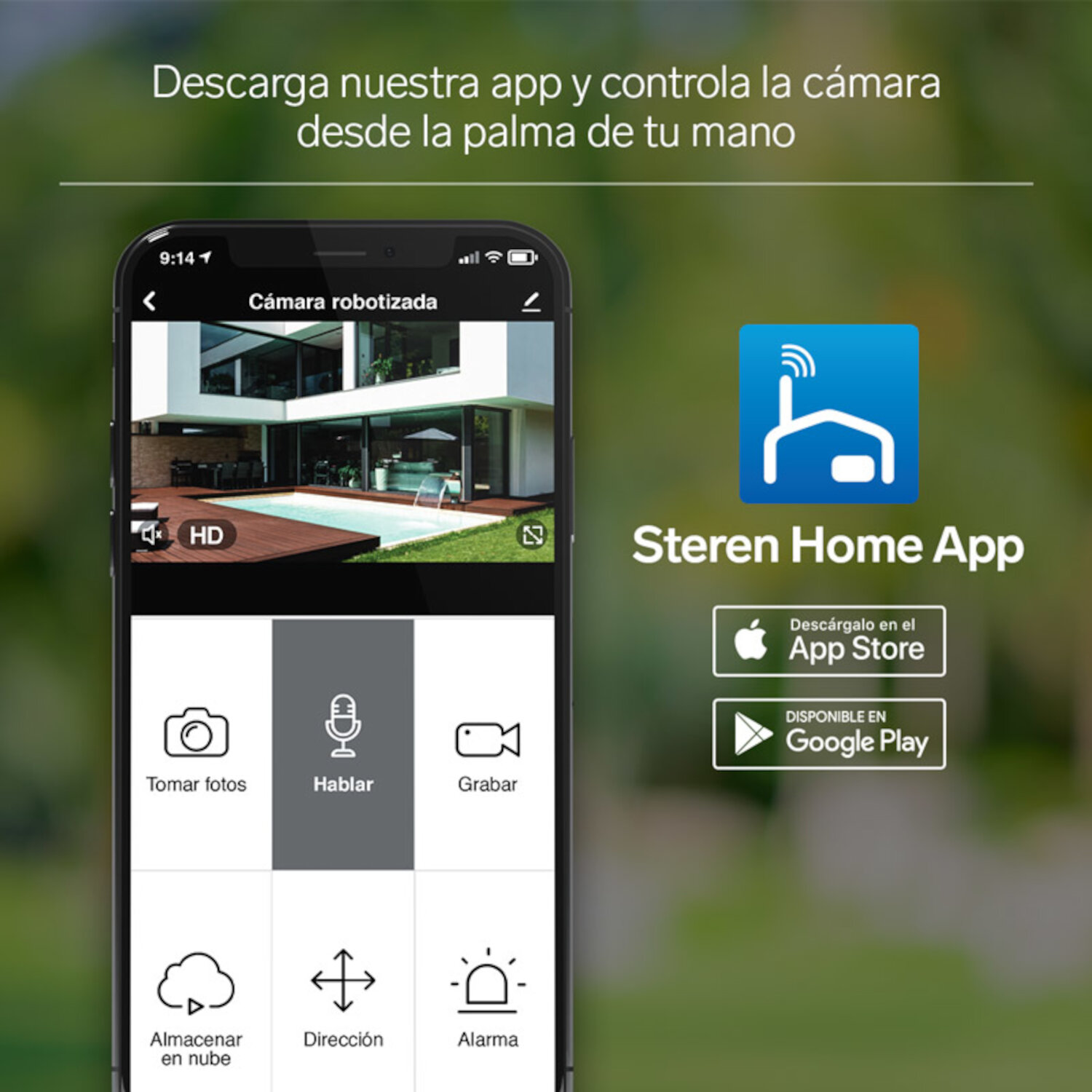 Cámara Wi-Fi Ethernet 3 Mpx para exterior CCTV-235 
