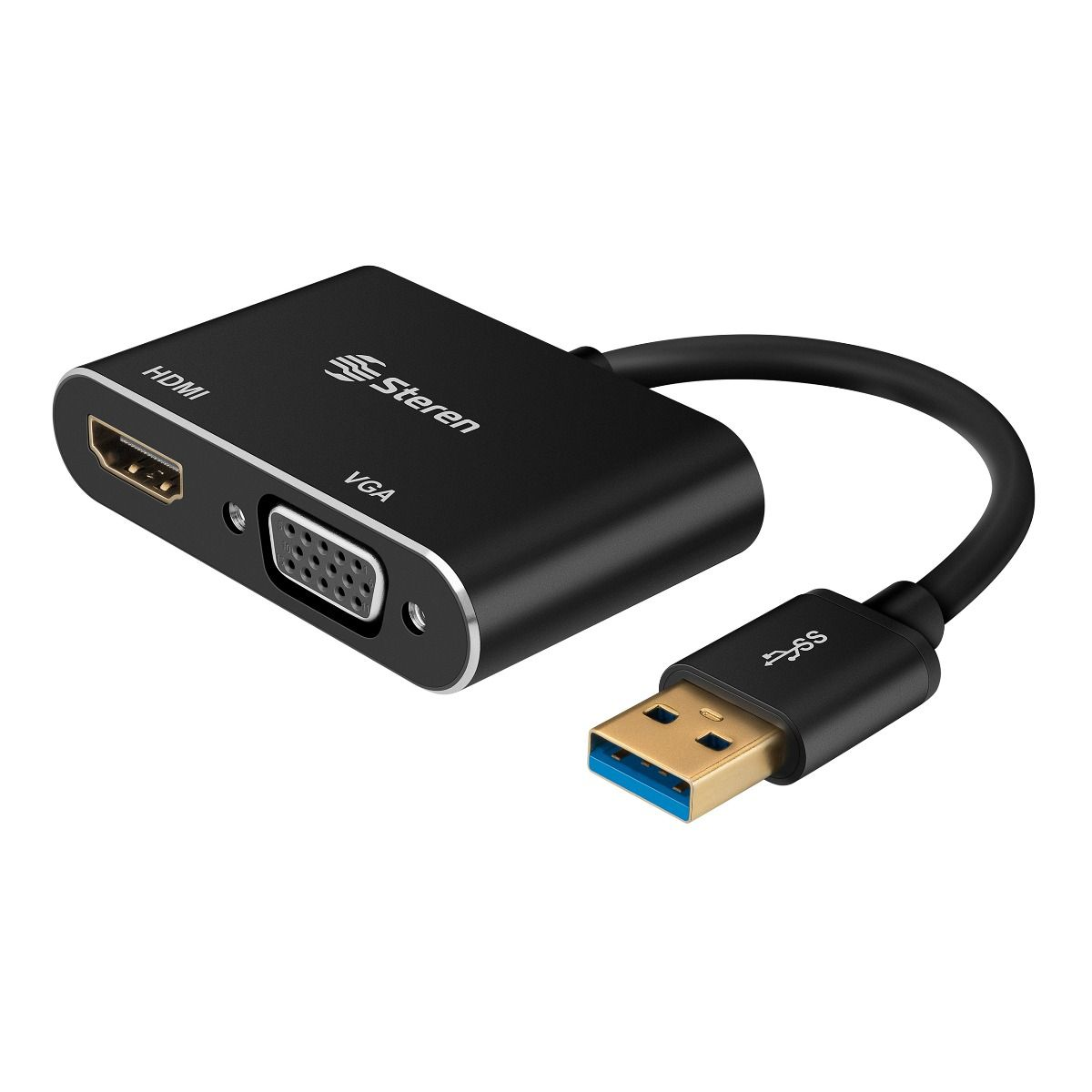 Adaptador doble best sale hdmi steren