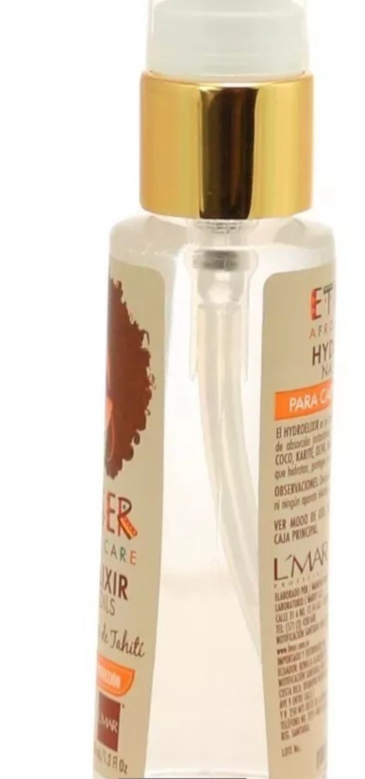 Tratamiento Para Rizos Hidroelixir Natural Oils Etniker