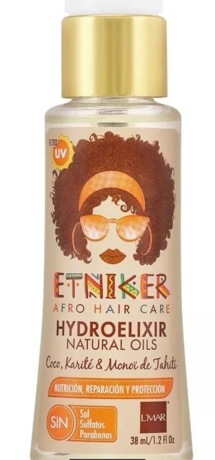 Tratamiento Para Rizos Hidroelixir Natural Oils Etniker