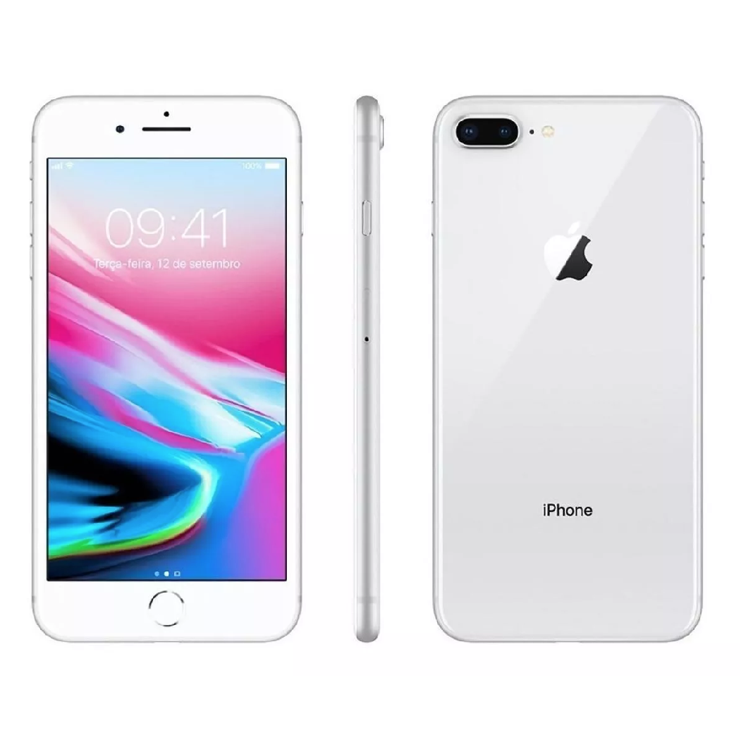 Celular Apple iPhone 8 Plus 64gb Reacondicionado con Detalles Grado A  Silver 