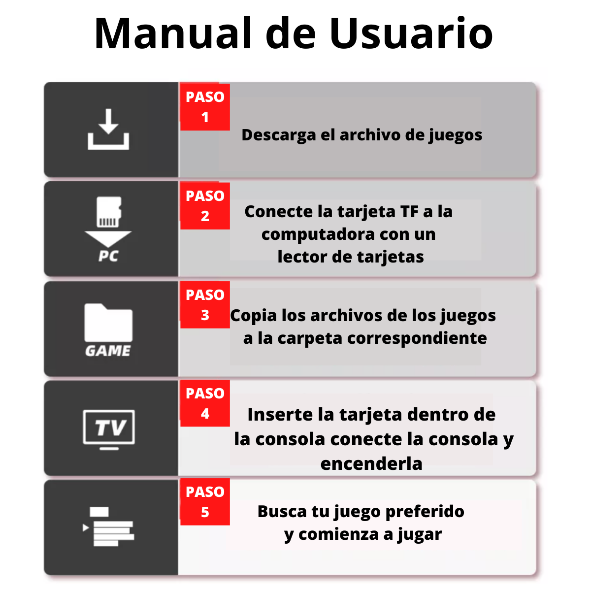 Consola Genérica De Juegos Retro Inalámbrica Con Mas De 1000 Juegos Color Negro.