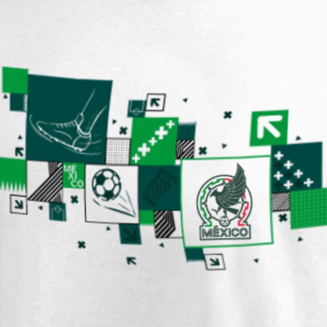 Playera Selección Nacional Mexicana Cenefa Adulto