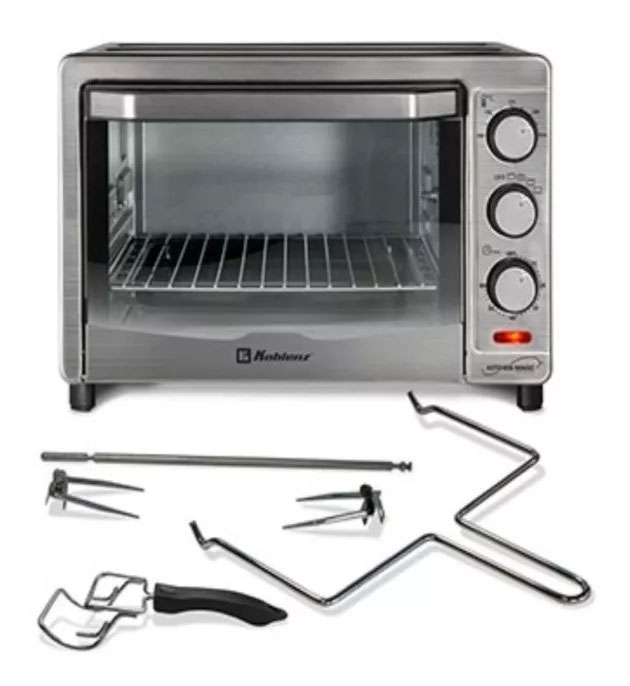 Horno De Mesa Eléctrico Koblenz Con Rosticero Hkm-1500r