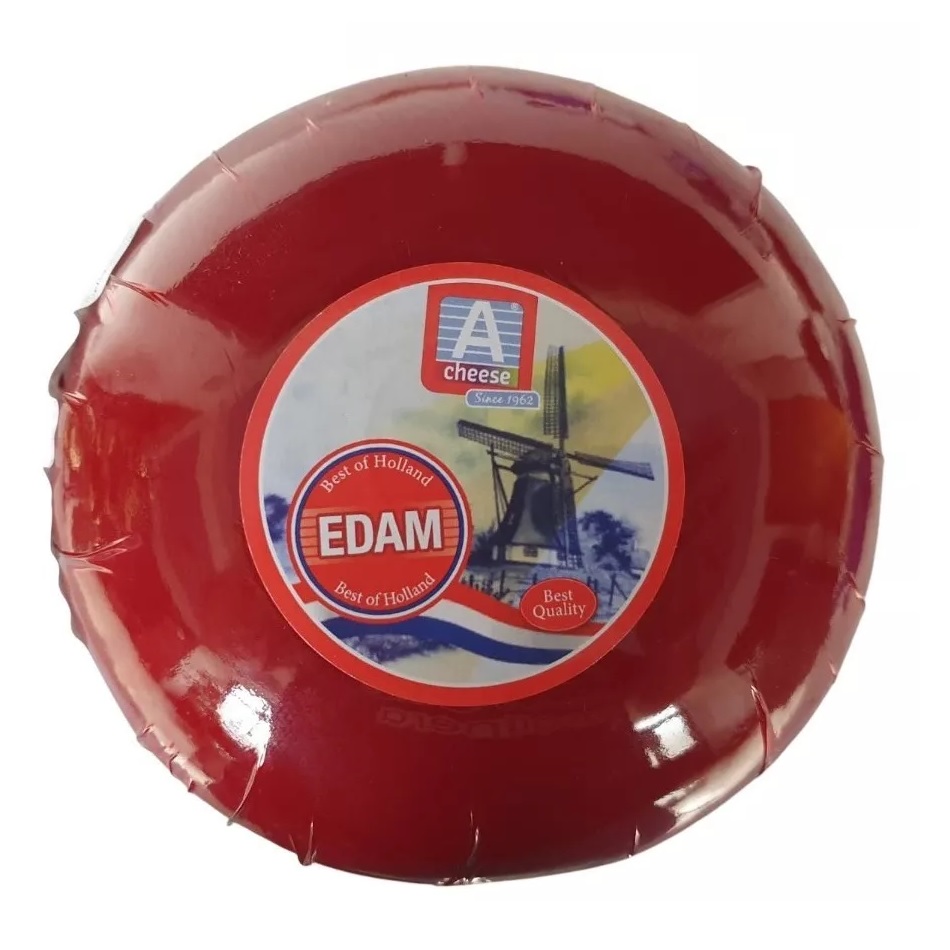 Queso de Bola Edam Maduro Holandés 1.5 Kg