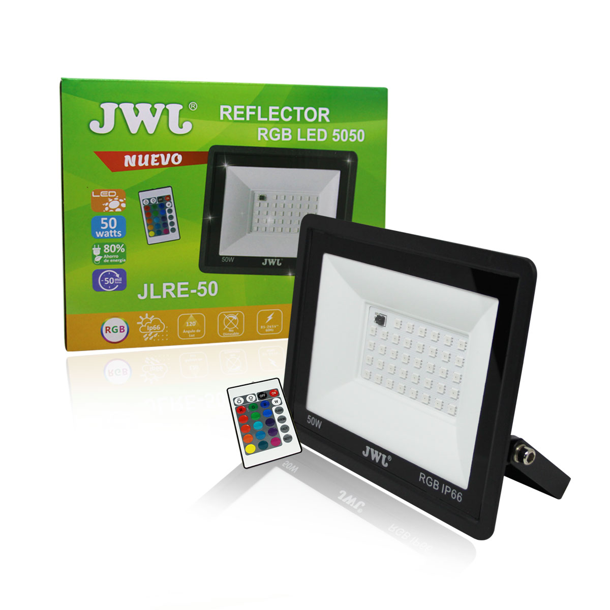 Reflector LED Multicolor RGB JWJ 50w JLRE50RGB