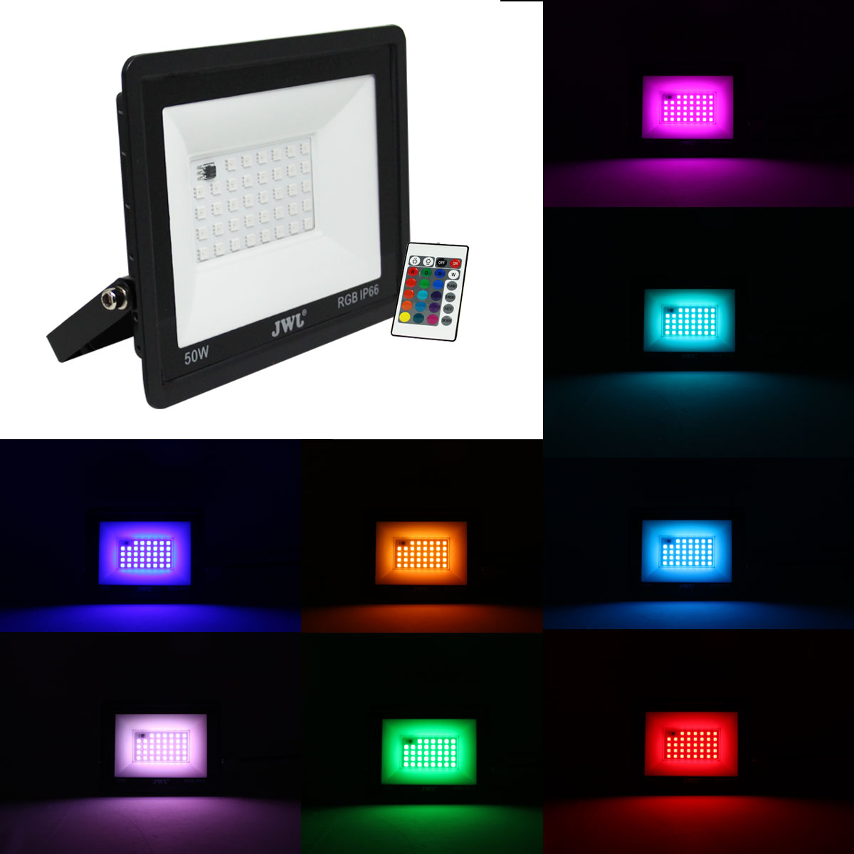 Reflector LED Multicolor RGB JWJ 50w JLRE50RGB