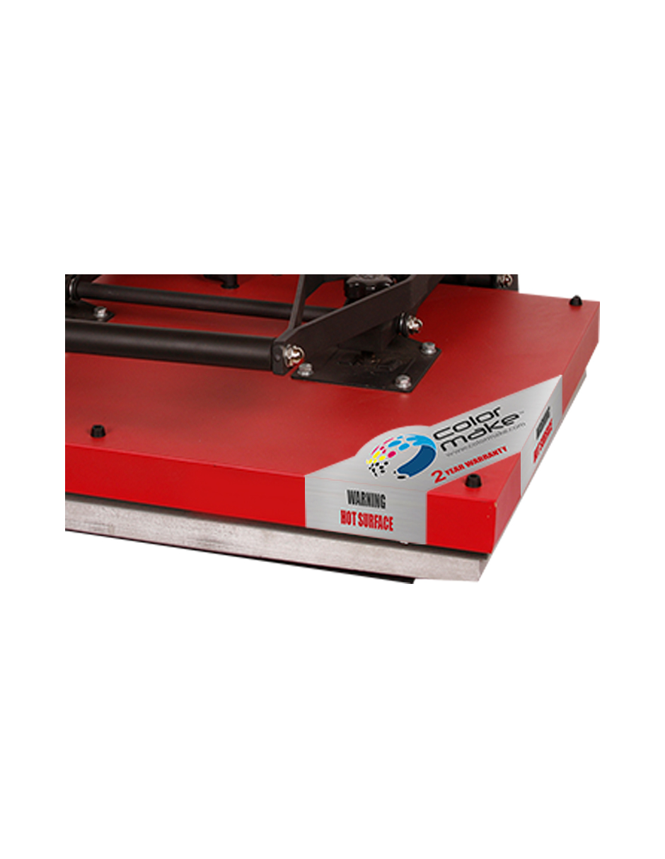 Plancha Plana Manual de 80x100cm. 220V. Color Make Para Sublimación