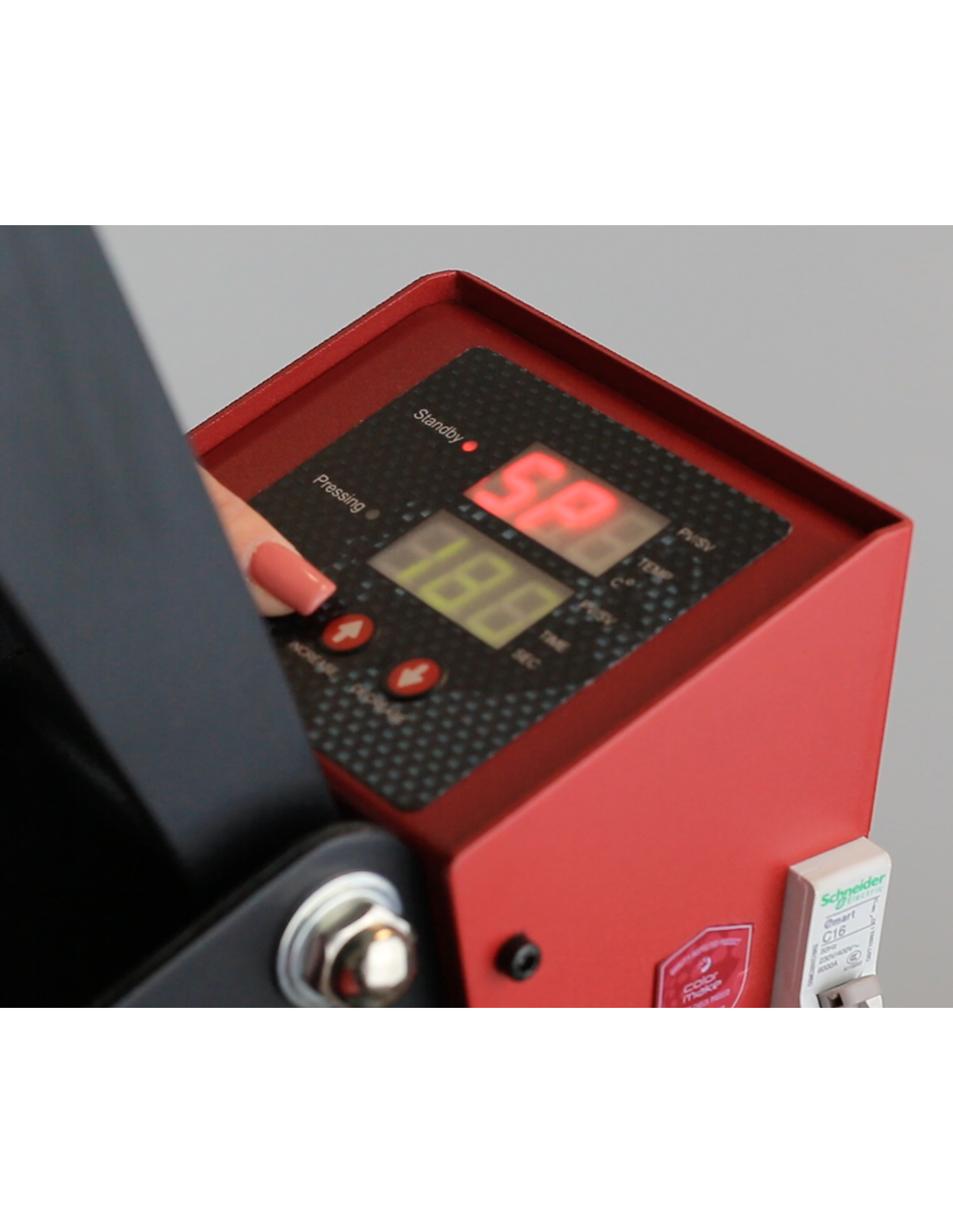 Plancha Plana Semiautomática de 40x60cm. Smart Heat Color Make Para Sublimación