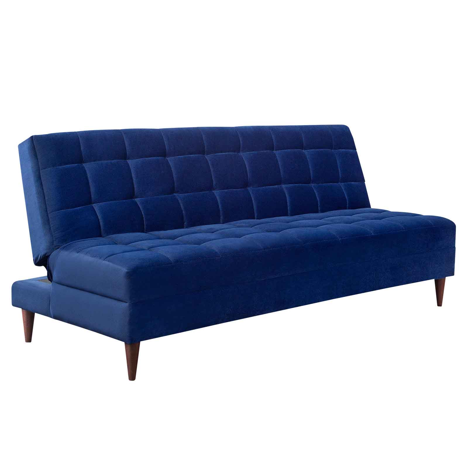 SOFÁ CAMA MYTHO AZUL- ENTREGA ÚNICAMENTE EN CDMX, QUERÉTARO, PACHUCA, TOLUCA Y SUS ÁREAS METROPOLITANAS