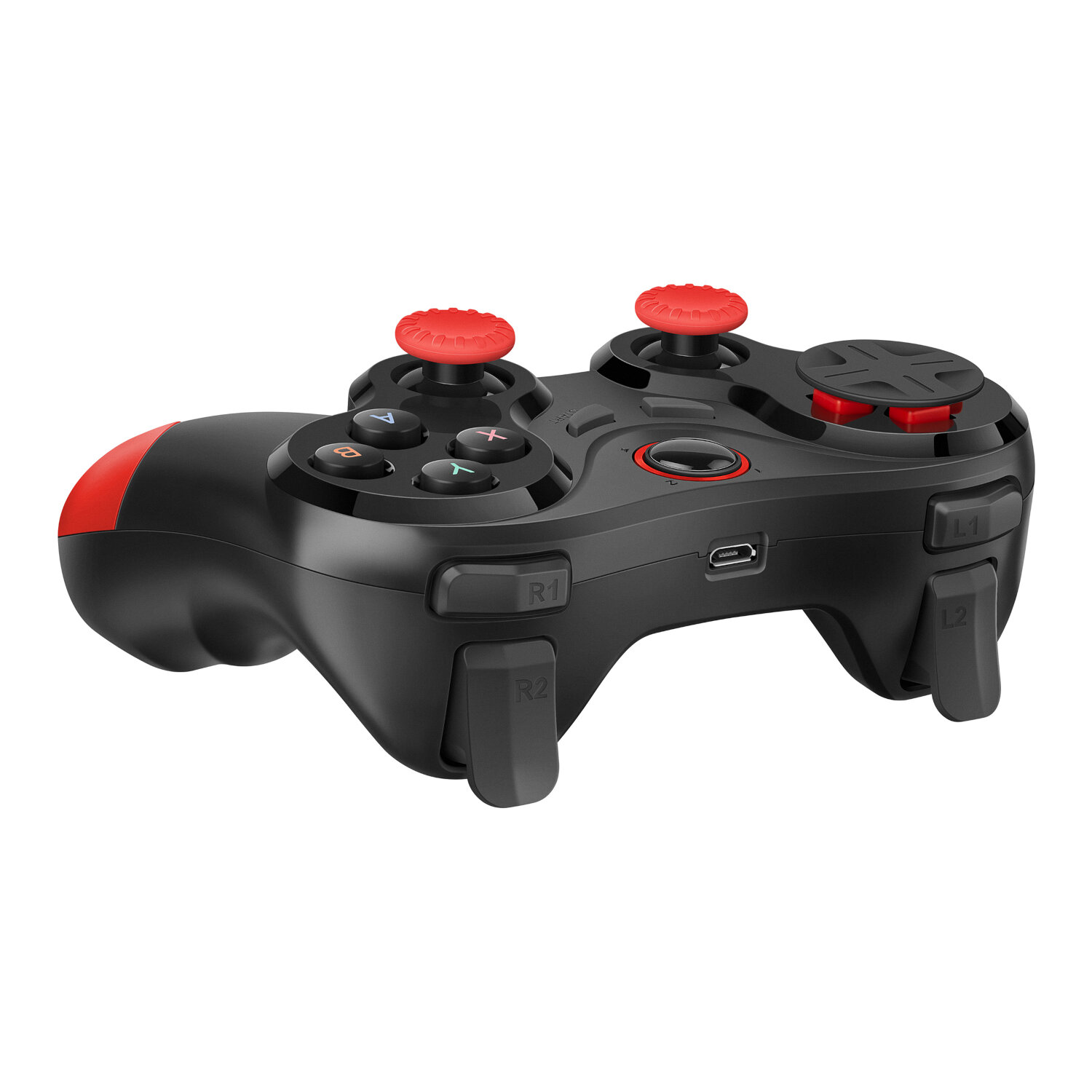 Control USB / Bluetooth* para videojuegos compatible con PC, PS3 y celular 